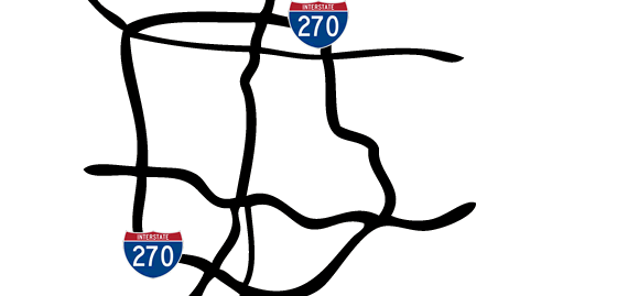 I-270 Map