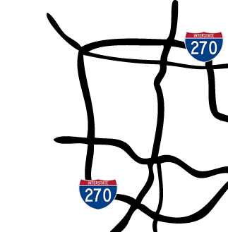 I-270 Map