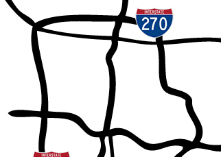 i-270 Map